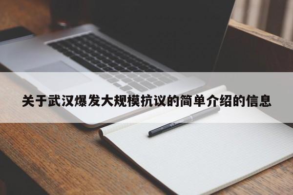 关于武汉爆发大规模抗议的简单介绍的信息